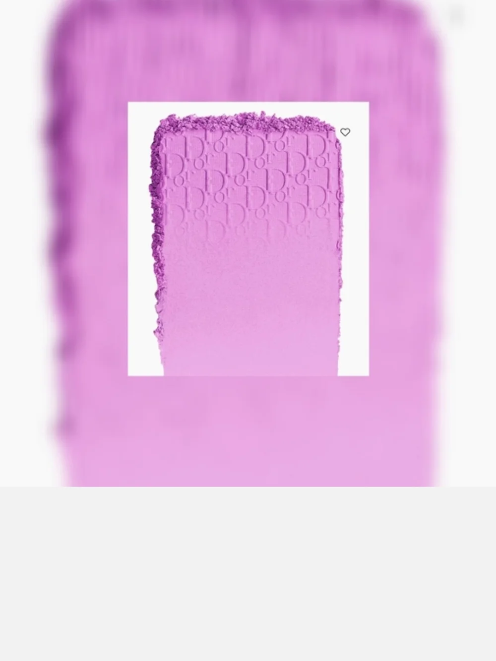 Dior Backstage Rose Glow In Pink Lilac 063 PH Activated Color